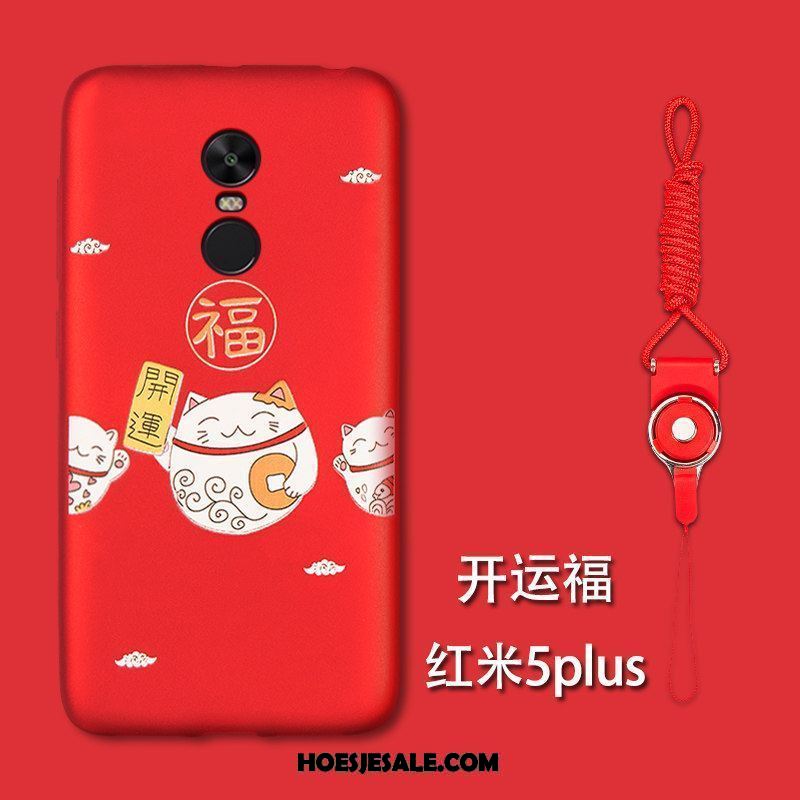Xiaomi Redmi 5 Plus Hoesje Hoes Geel Bescherming Siliconen All Inclusive Winkel