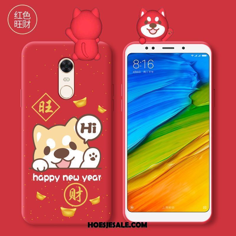 Xiaomi Redmi 5 Plus Hoesje Hoge Rood Trend All Inclusive Mobiele Telefoon Goedkoop