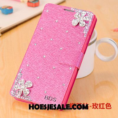 Xiaomi Redmi 5 Plus Hoesje Leren Etui Anti-fall Bescherming Hoge Rood Korting