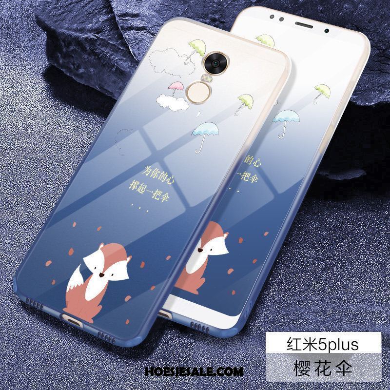 Xiaomi Redmi 5 Plus Hoesje Mobiele Telefoon Rood Scheppend Hoes Schrobben Aanbiedingen