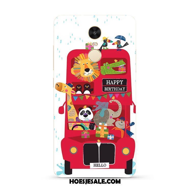 Xiaomi Redmi 5 Plus Hoesje Mobiele Telefoon Spotprent Dierlijk Roze Rood Goedkoop