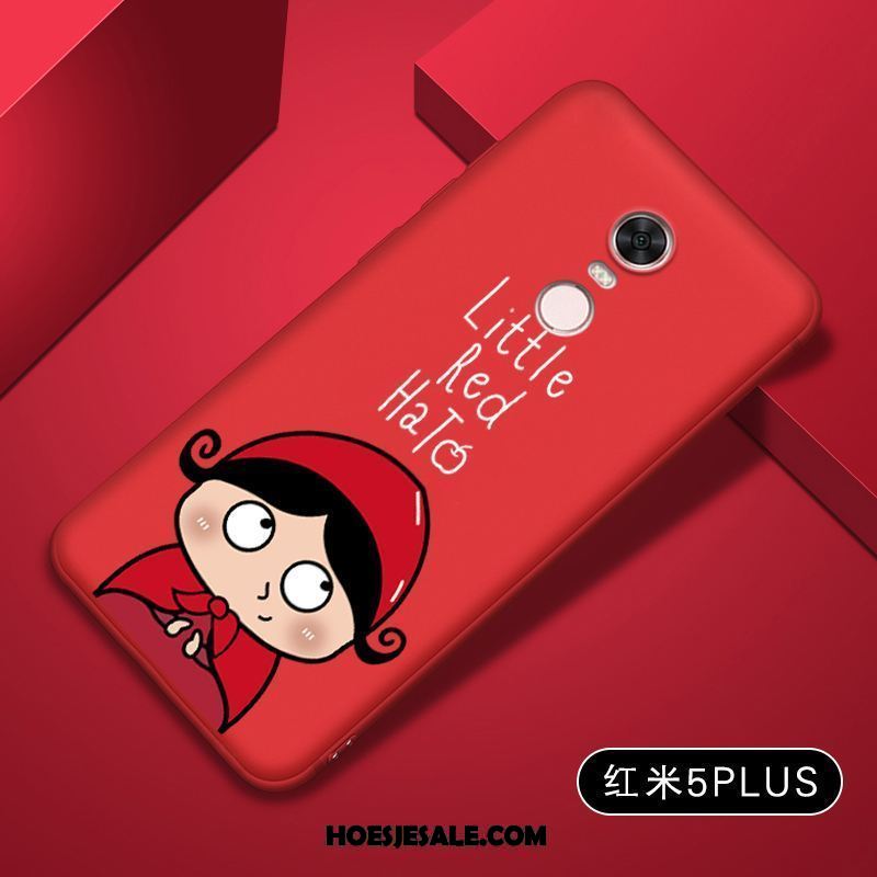 Xiaomi Redmi 5 Plus Hoesje Mooie All Inclusive Schrobben Anti-fall Hoes Sale