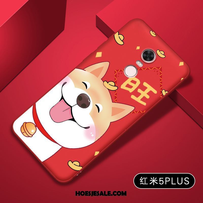 Xiaomi Redmi 5 Plus Hoesje Mooie All Inclusive Schrobben Anti-fall Hoes Sale