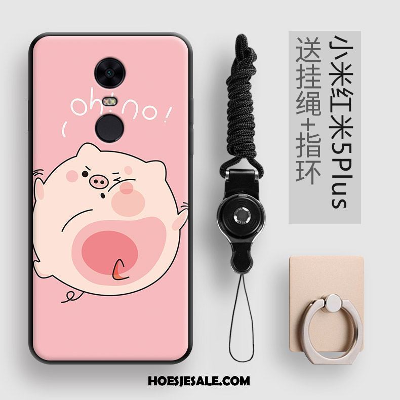 Xiaomi Redmi 5 Plus Hoesje Mooie Roze Zacht Mobiele Telefoon Pu Sale