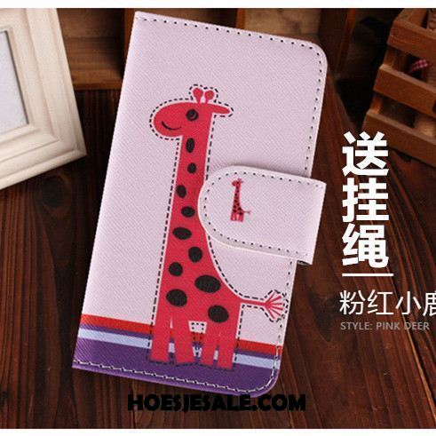 Xiaomi Redmi 5 Plus Hoesje Rood Hanger Anti-fall Mobiele Telefoon Leren Etui Korting