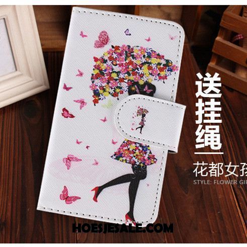 Xiaomi Redmi 5 Plus Hoesje Rood Hanger Anti-fall Mobiele Telefoon Leren Etui Korting
