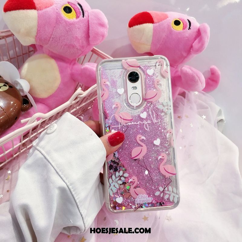 Xiaomi Redmi 5 Plus Hoesje Rood Mobiele Telefoon Hoes Scheppend Roze Goedkoop