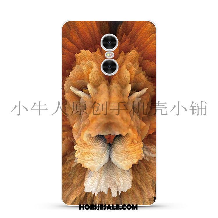 Xiaomi Redmi 5 Plus Hoesje Zacht Rood Mobiele Telefoon Leeuw Kunst Sale