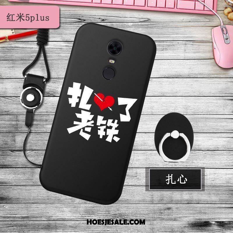 Xiaomi Redmi 5 Plus Hoesje Zacht Zwart Mobiele Telefoon Schrobben Rood Kopen
