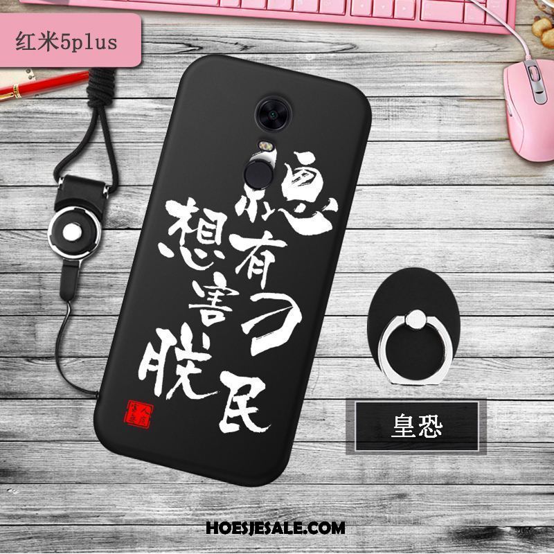 Xiaomi Redmi 5 Plus Hoesje Zacht Zwart Mobiele Telefoon Schrobben Rood Kopen