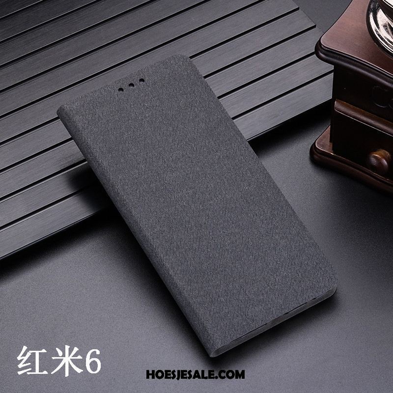 Xiaomi Redmi 6 Hoesje Hoes Anti-fall Mobiele Telefoon Folio Mini Winkel