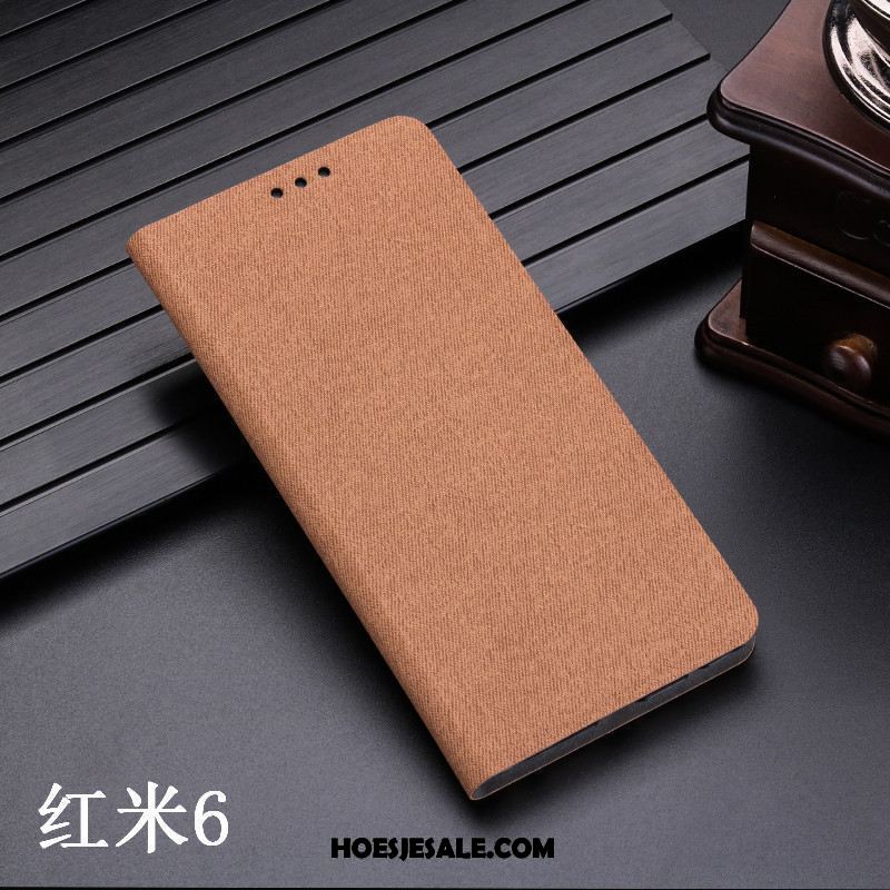 Xiaomi Redmi 6 Hoesje Hoes Anti-fall Mobiele Telefoon Folio Mini Winkel