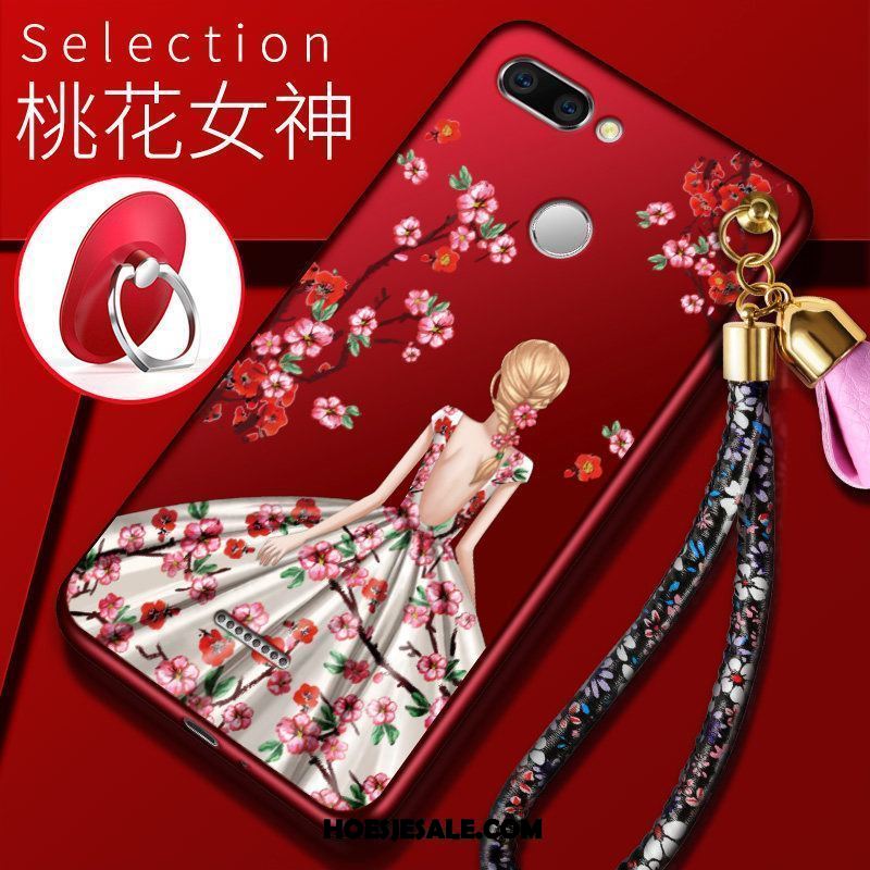 Xiaomi Redmi 6 Hoesje Hoes Nieuw Zacht Bescherming Rood Aanbiedingen