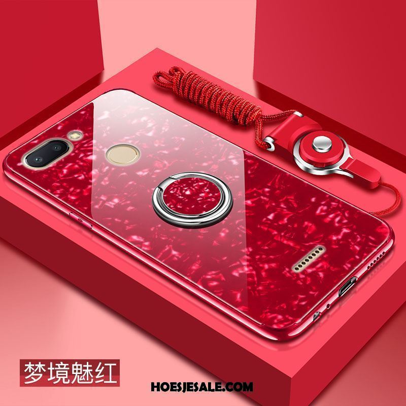 Xiaomi Redmi 6 Hoesje Hoes Zwart Tempereren Siliconen Schelp Sale