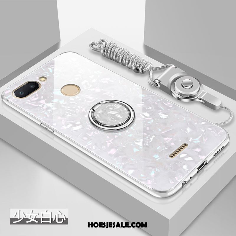 Xiaomi Redmi 6 Hoesje Hoes Zwart Tempereren Siliconen Schelp Sale