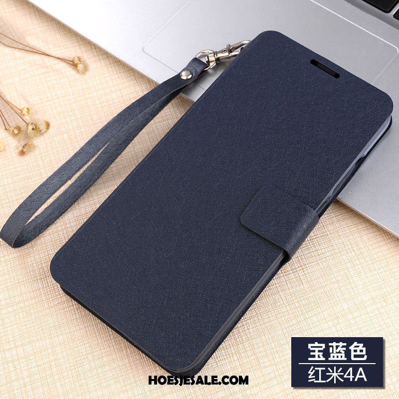 Xiaomi Redmi 6 Hoesje Mini Bescherming Anti-fall Rood Leren Etui Online