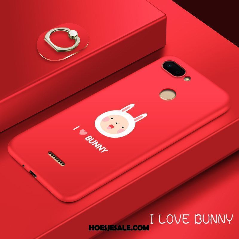 Xiaomi Redmi 6 Hoesje Mobiele Telefoon All Inclusive Bescherming Rood Anti-fall Korting