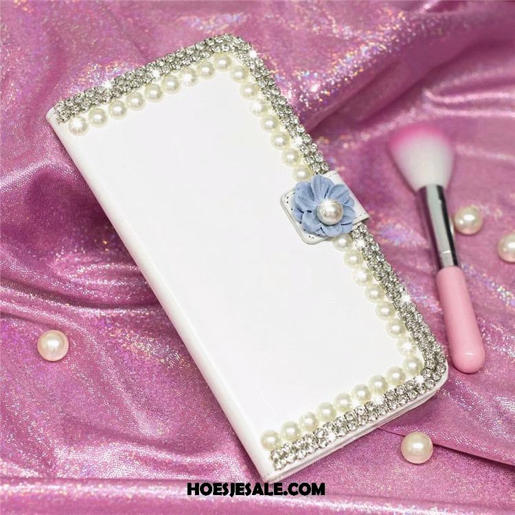 Xiaomi Redmi 6 Hoesje Mobiele Telefoon Wit Zacht Clamshell Rood Goedkoop