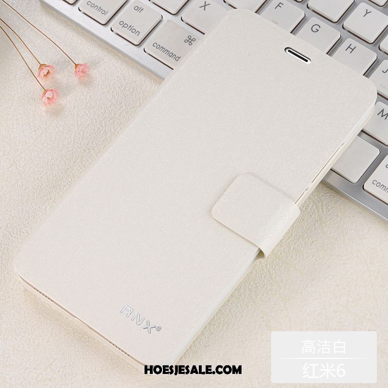 Xiaomi Redmi 6 Hoesje Persoonlijk Leren Etui Mobiele Telefoon Folio Hoes Winkel