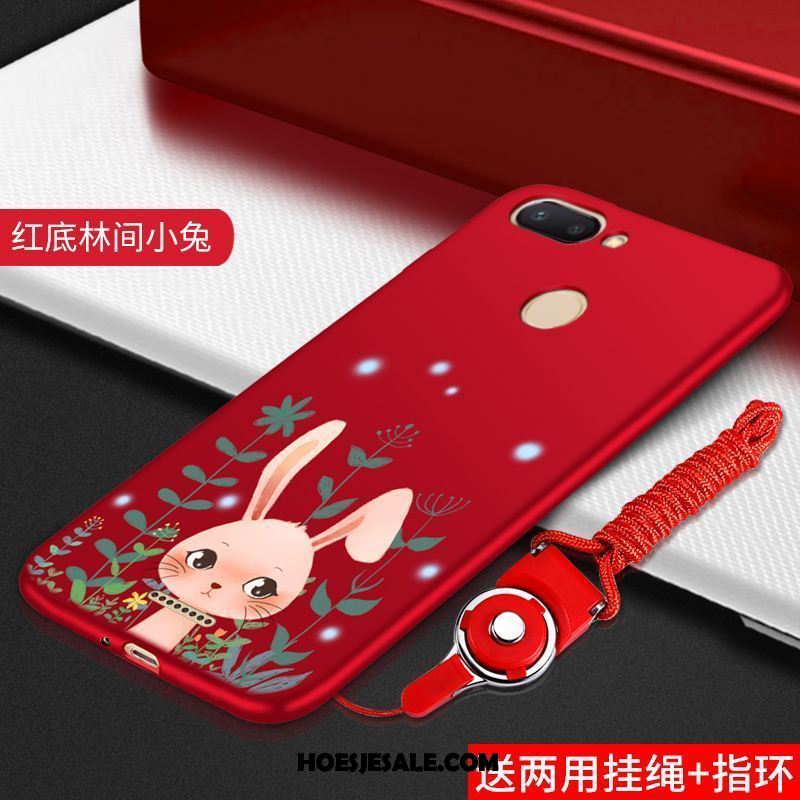 Xiaomi Redmi 6 Hoesje Rood Bescherming Scheppend Mobiele Telefoon Mooie Goedkoop