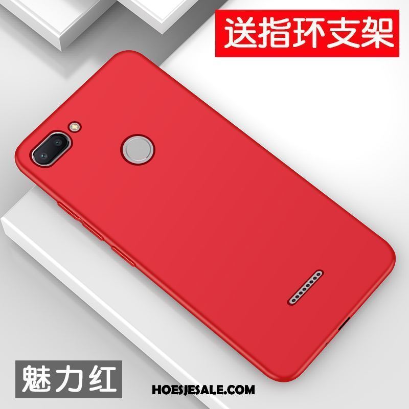 Xiaomi Redmi 6 Hoesje Schrobben Hoes Mobiele Telefoon Zacht Scheppend Goedkoop