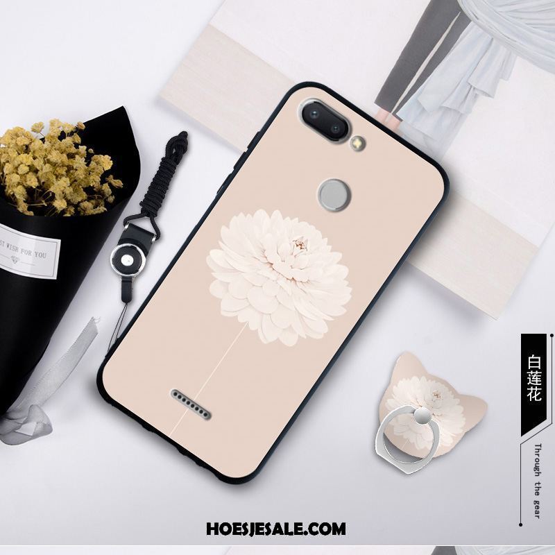 Xiaomi Redmi 6 Hoesje Skärmskydd Hanger All Inclusive Bescherming Net Red Goedkoop