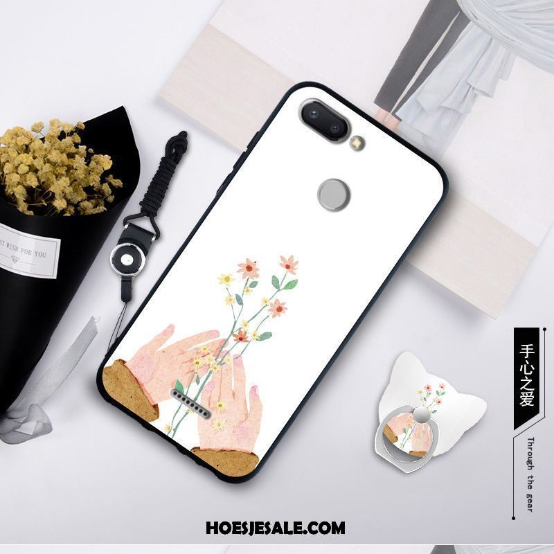 Xiaomi Redmi 6 Hoesje Skärmskydd Hanger All Inclusive Bescherming Net Red Goedkoop