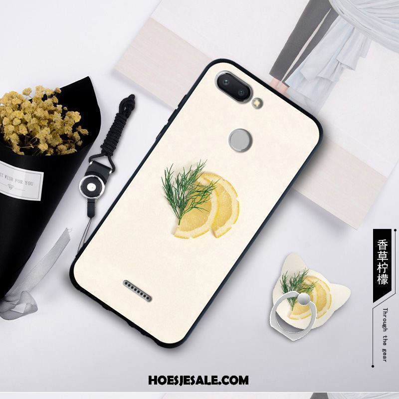 Xiaomi Redmi 6 Hoesje Skärmskydd Hanger All Inclusive Bescherming Net Red Goedkoop