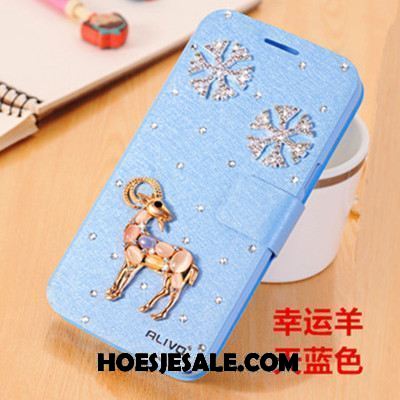 Xiaomi Redmi 6 Hoesje Trend Leren Etui Bescherming Met Strass Rood Winkel