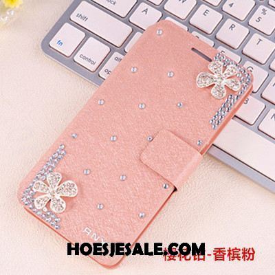 Xiaomi Redmi 6 Hoesje Trend Leren Etui Bescherming Met Strass Rood Winkel