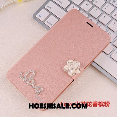 Xiaomi Redmi 6 Hoesje Trend Leren Etui Bescherming Met Strass Rood Winkel