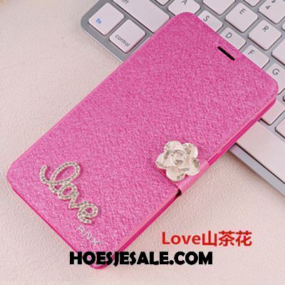 Xiaomi Redmi 6 Hoesje Trend Leren Etui Bescherming Met Strass Rood Winkel