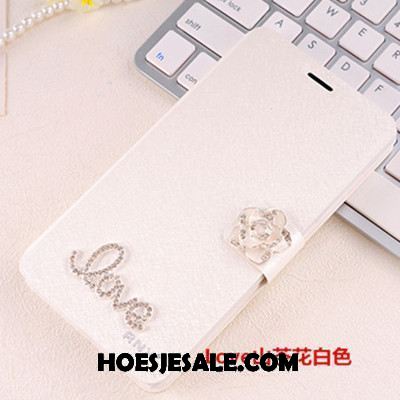 Xiaomi Redmi 6 Hoesje Trend Leren Etui Bescherming Met Strass Rood Winkel