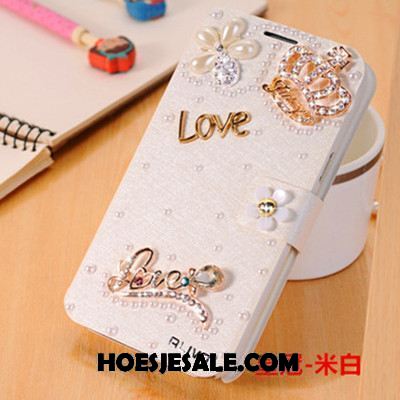 Xiaomi Redmi 6 Hoesje Trend Leren Etui Bescherming Met Strass Rood Winkel