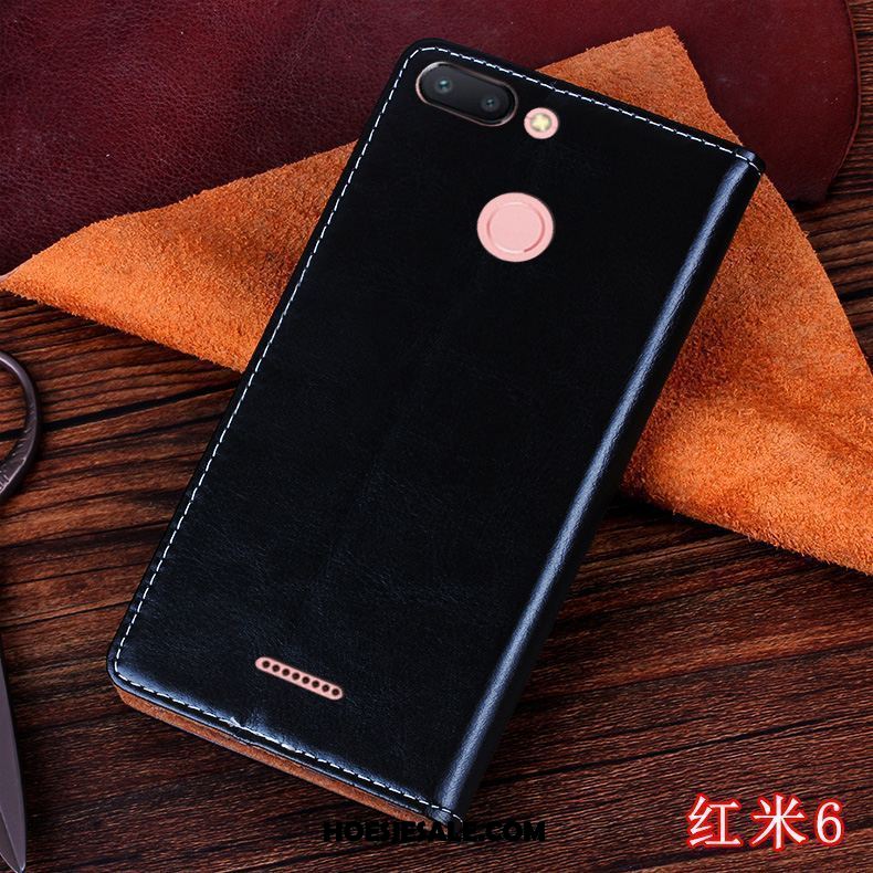 Xiaomi Redmi 6 Hoesje Zacht Bescherming Anti-fall Rood Mobiele Telefoon Korting