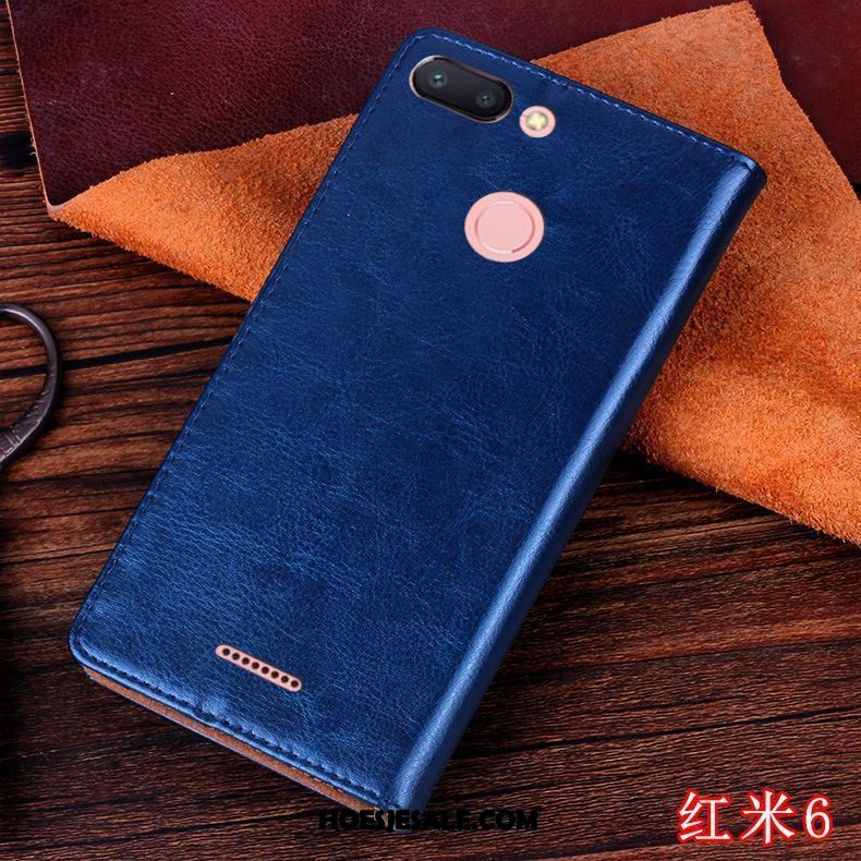 Xiaomi Redmi 6 Hoesje Zacht Bescherming Anti-fall Rood Mobiele Telefoon Korting