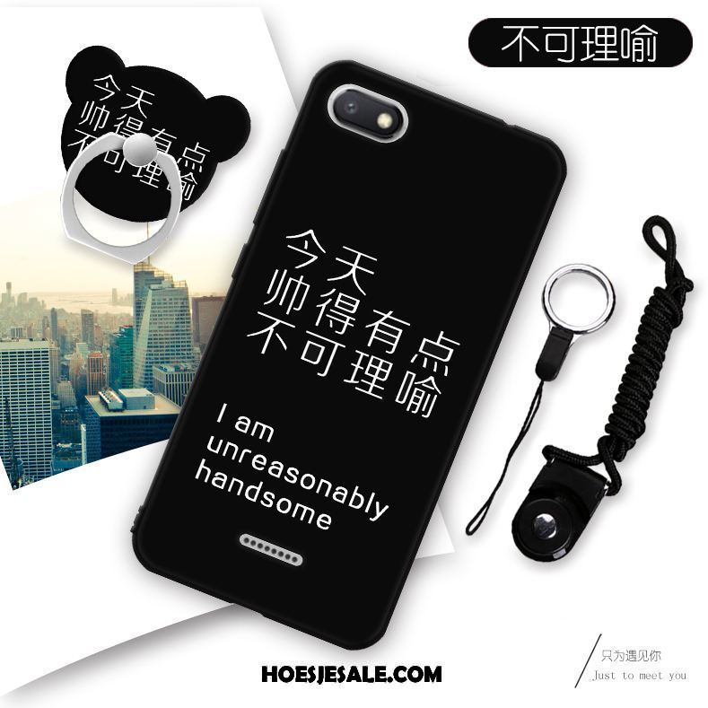 Xiaomi Redmi 6a Hoesje Mobiele Telefoon Zacht Rood Anti-fall Spotprent Aanbiedingen