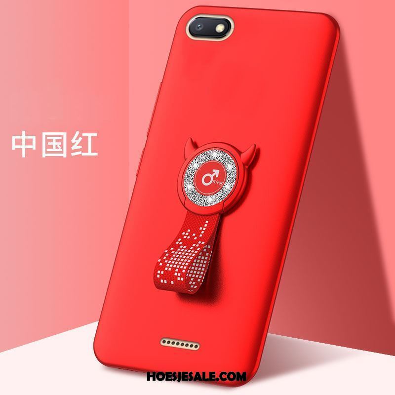 Xiaomi Redmi 6a Hoesje Net Red Hanger Zwart Lichte En Dun All Inclusive Kopen
