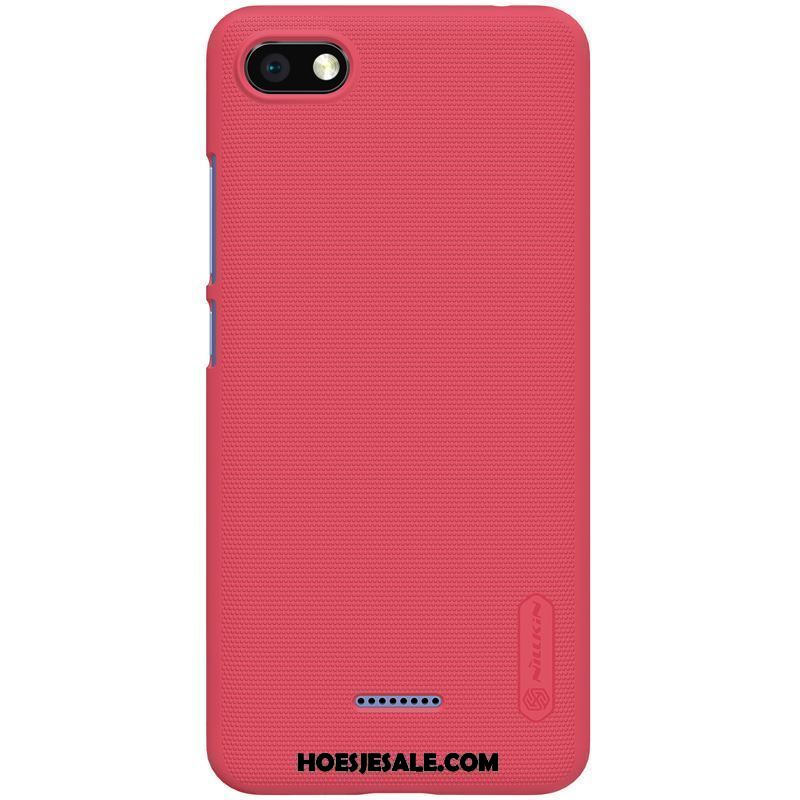 Xiaomi Redmi 6a Hoesje Rood Mobiele Telefoon Hoes Antislip Bescherming Goedkoop