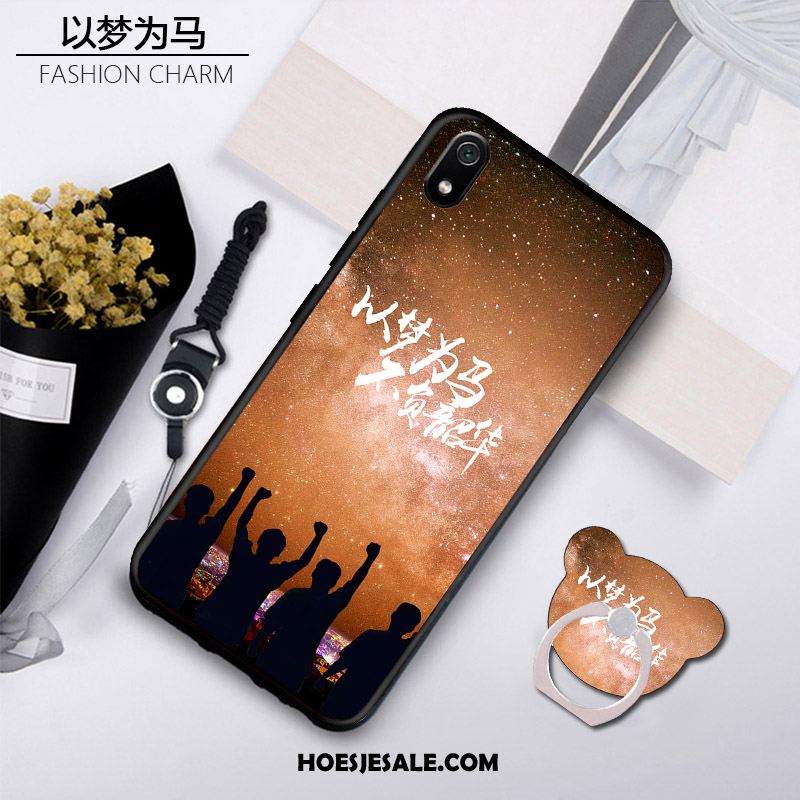 Xiaomi Redmi 7a Hoesje All Inclusive Zwart Bescherming Trend Anti-fall Goedkoop