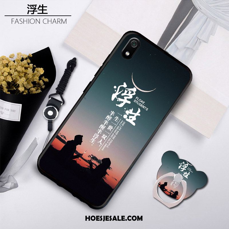 Xiaomi Redmi 7a Hoesje All Inclusive Zwart Bescherming Trend Anti-fall Goedkoop
