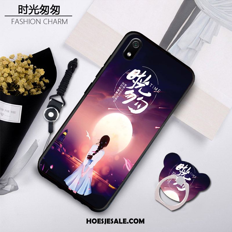 Xiaomi Redmi 7a Hoesje All Inclusive Zwart Bescherming Trend Anti-fall Goedkoop