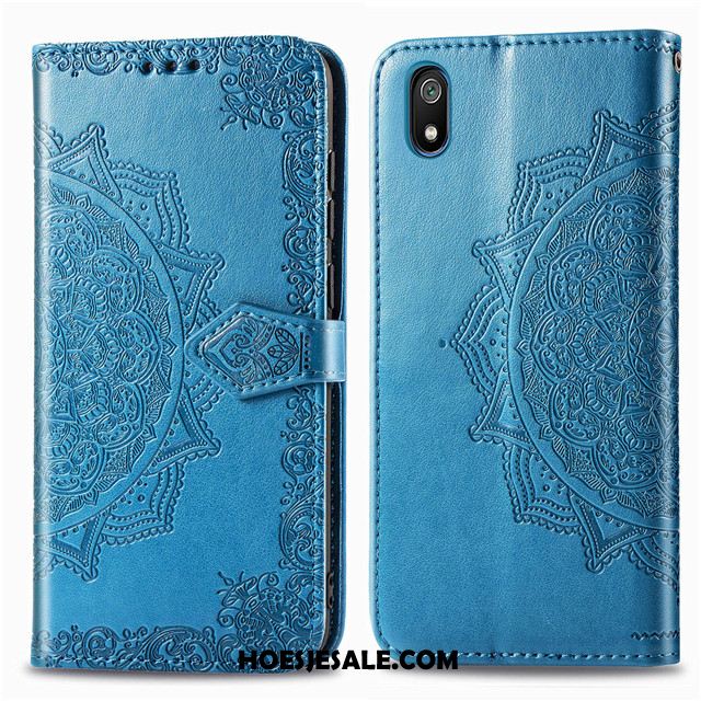 Xiaomi Redmi 7a Hoesje Bescherming Grijs All Inclusive Hoes Leren Etui Korting