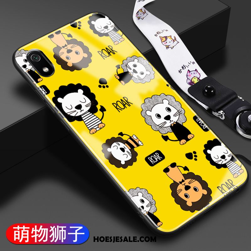 Xiaomi Redmi 7a Hoesje Hard Lovers Bescherming Glas Spotprent Aanbiedingen