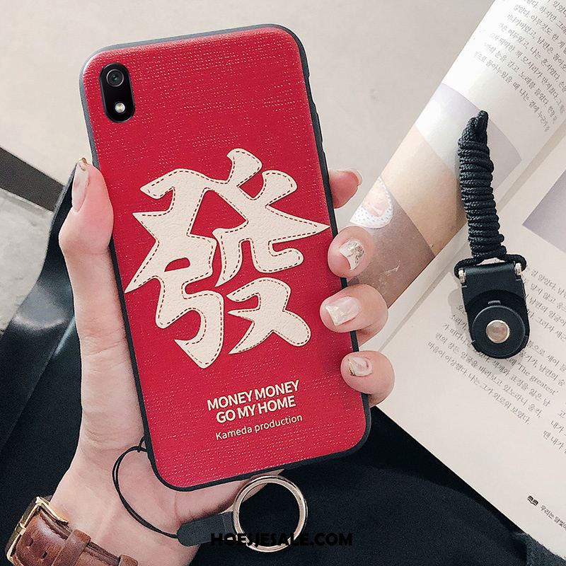 Xiaomi Redmi 7a Hoesje Mobiele Telefoon Lovers Rood Mini Siliconen Goedkoop
