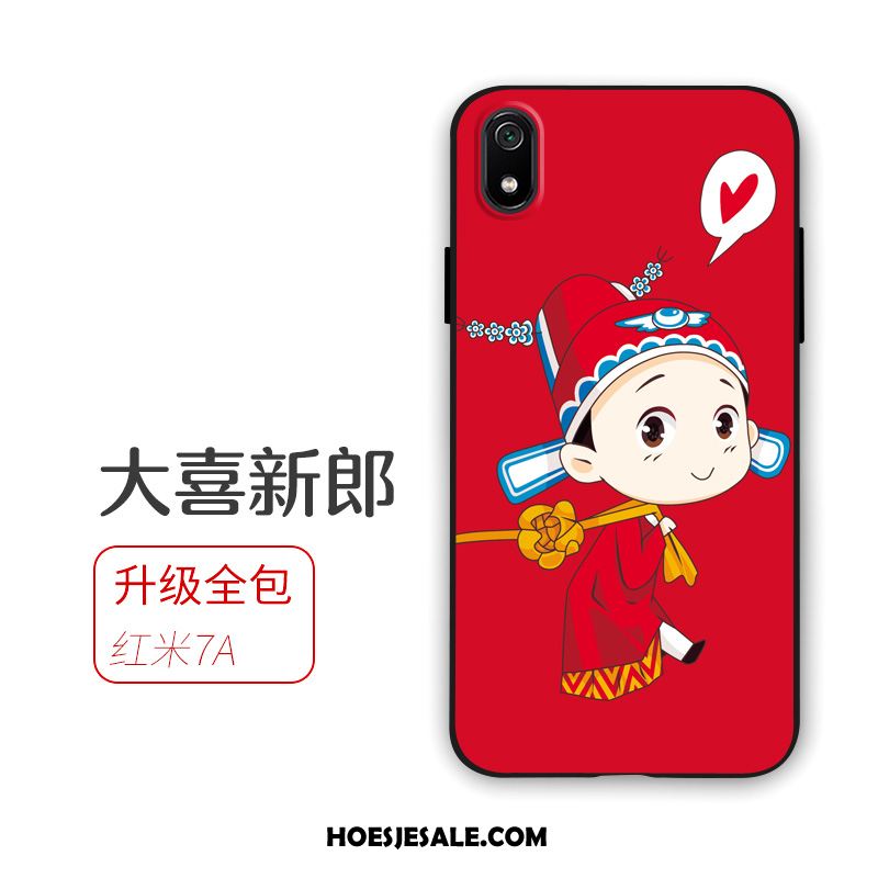 Xiaomi Redmi 7a Hoesje Mobiele Telefoon Zacht Lovers Anti-fall Hoes