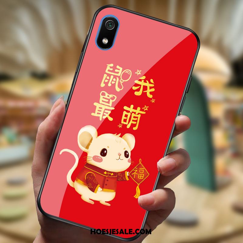 Xiaomi Redmi 7a Hoesje Persoonlijk Nieuw Mobiele Telefoon Spotprent Rood Sale