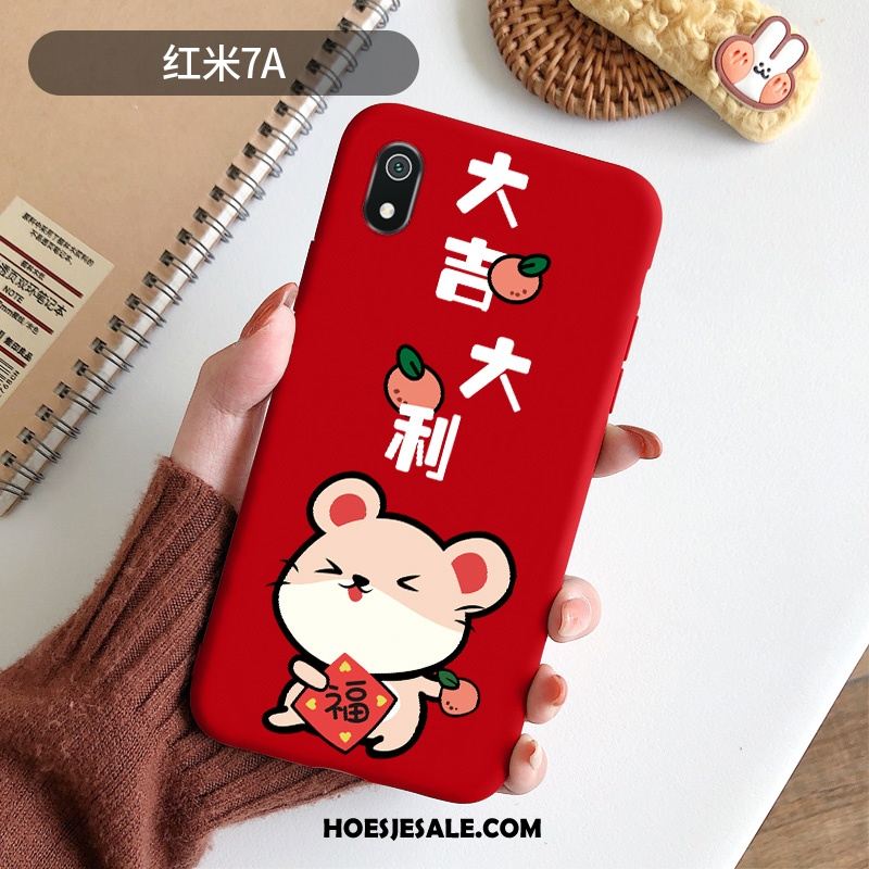 Xiaomi Redmi 7a Hoesje Schrobben Zacht Hoes Trend Grote Goedkoop