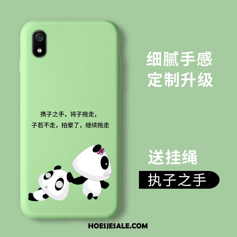 Xiaomi Redmi 7a Hoesje Siliconen Rood Tempereren Groen Hoes Sale