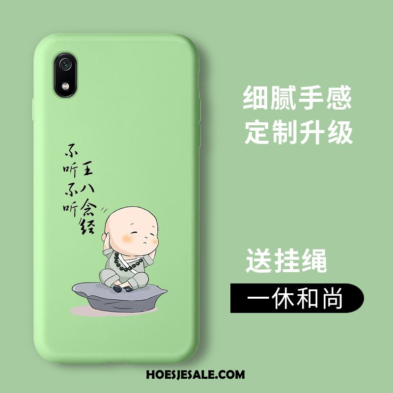 Xiaomi Redmi 7a Hoesje Siliconen Rood Tempereren Groen Hoes Sale